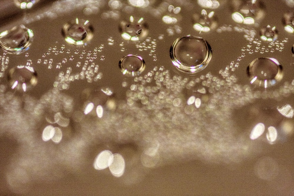 water bubbles 