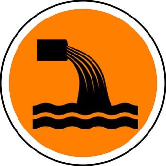 a sewerage sign